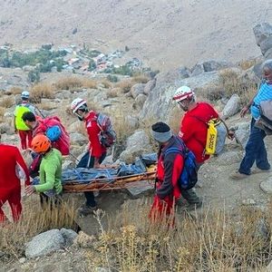 سقوط مرگبار زن کوهنورد در ارتفاعات برفخانه طزرجان
