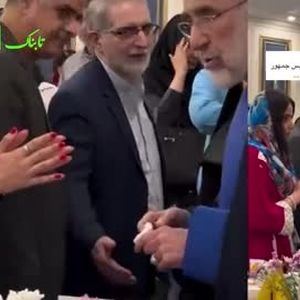 تست لوازم آرایشی بهداشتی توسط خاتمی!
