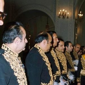 جشن تولد محمدرضا پهلوی در کاخ نیاوران/ عکس