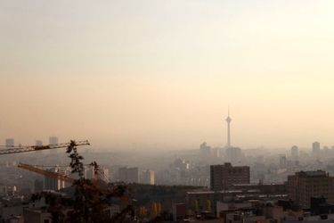 تصاویری از هوای تهران جمعه 7 آذر