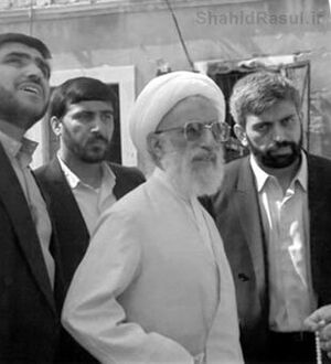 تصویری دیده نشده از آیت االله جنتی در سفر به اروپا