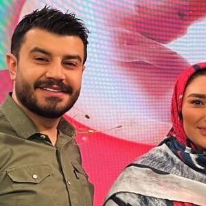 استایل سِت پیمان طالبی با همسرش/ عکس