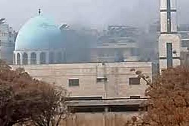 انفجار انتحاری در داخل مسجد امام علی (ع) در حمص/ عکس