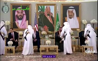 توهین عجیب دونالد ترامپ به بن سلمان در عربستان
