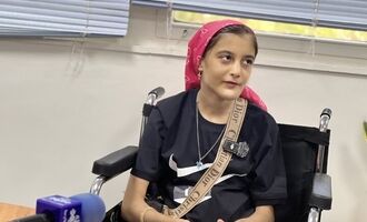 تصویری از چهره جدید دختر سنندجی که مورد خشونت قرار گرفته بود