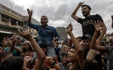 در تهران برخی برای توافق حماس و اسرائیل جشن گرفته‌‌اند