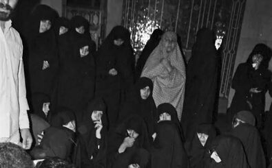 تصویر از چهار زن در صندوق عقب ماشین برای رفتن به بهشت زهرا