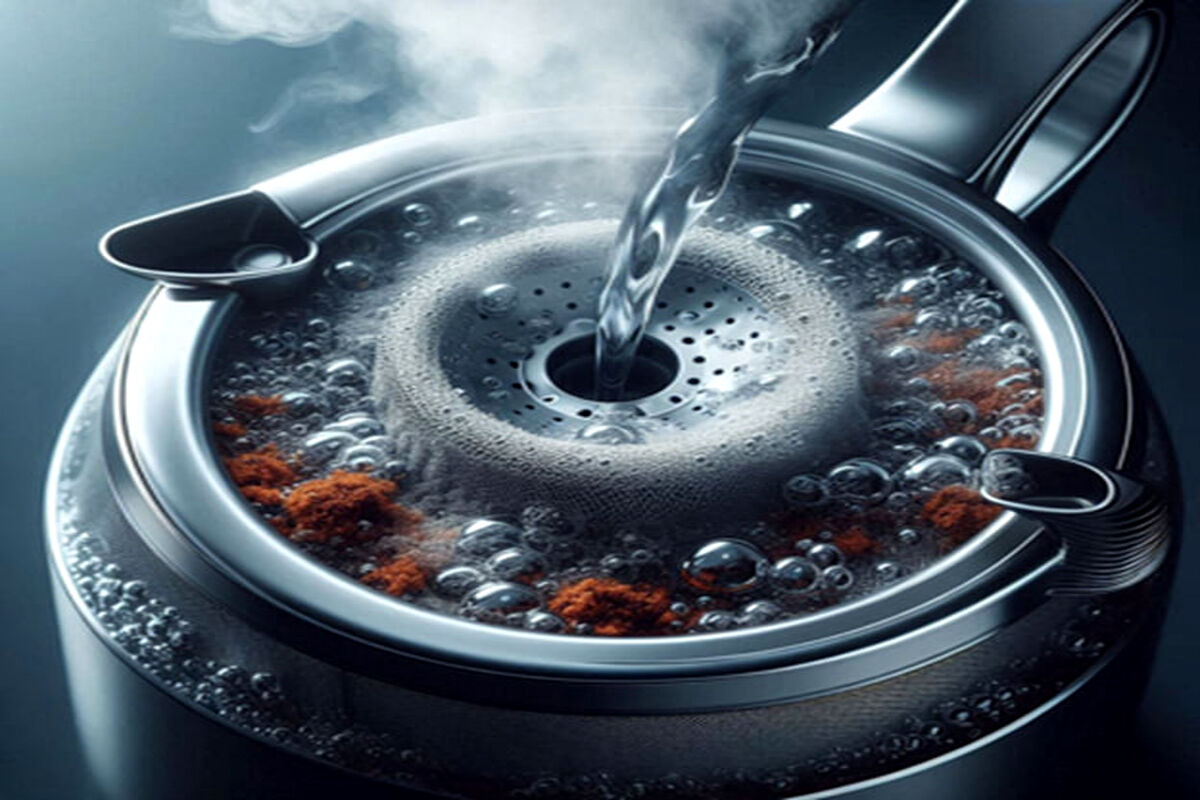 چگونه رسوب کتری را از بین ببریم؟
