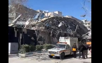 حمله به دبیرخانه مجمع تشخیص مصلحت نظام در میرداماد تهران/ ویدئو