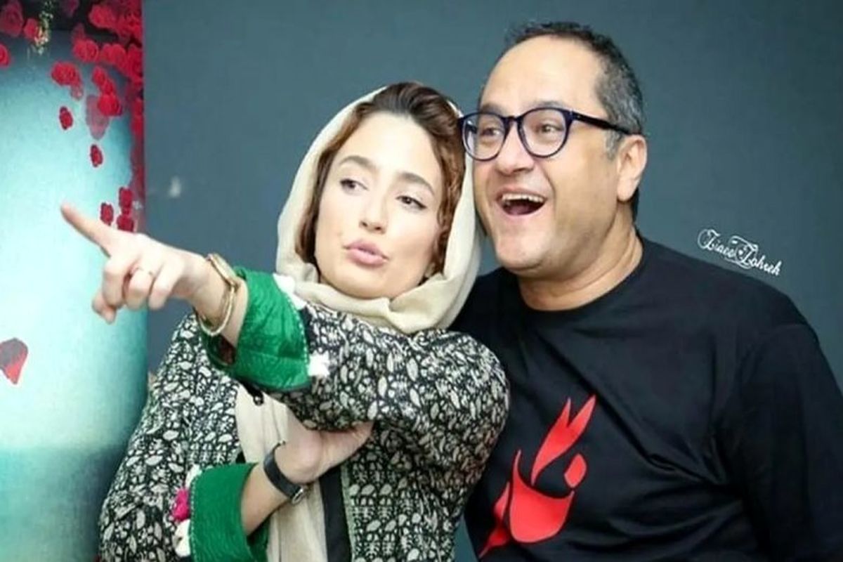 قاب خانوادگی از رامبد جـ‌وان با نگار جواهریان و فرزندش/ عکس