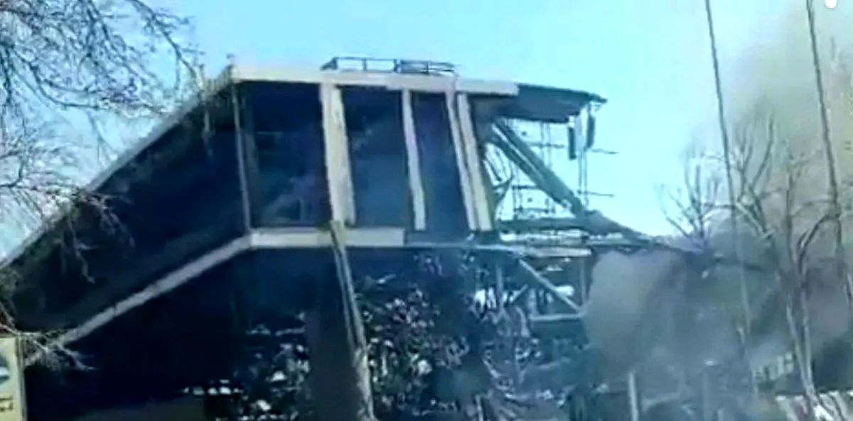 ورزشگاه آزادی  تخریب شد/ ویدئو