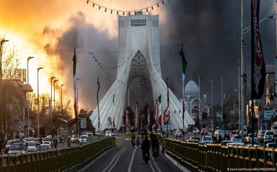 آسیب برج آزادی در پی موج انفجارهای اخیر/ عکس