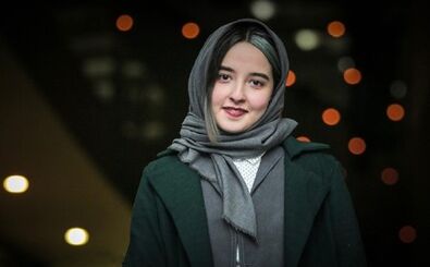تعجب مجری از مدل نشستن به‌آفرید غفاریان در برنامه/ ویدئو