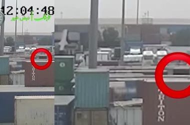 ویدیوی دوربین مداربسته از لحظه انفجار بندر شهید رجایی که واقعیت را فاش کرد

