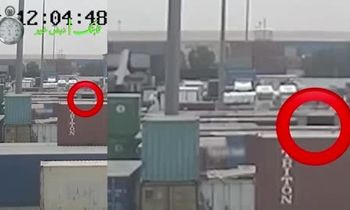 ویدیوی دوربین مداربسته از لحظه انفجار بندر شهید رجایی که واقعیت را فاش کرد

