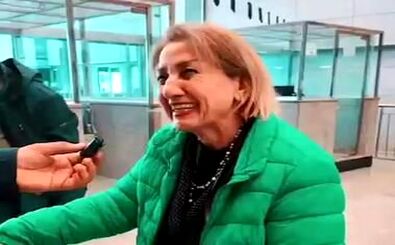 ویدیوی از بغض زن بی‌حجاب در مرز ایران