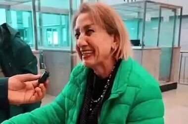 ویدیوی از بغض زن بی‌حجاب در مرز ایران