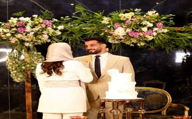 نگاهی به دیزاین سفره عقد حسن یزدانی و همسر آذری اش