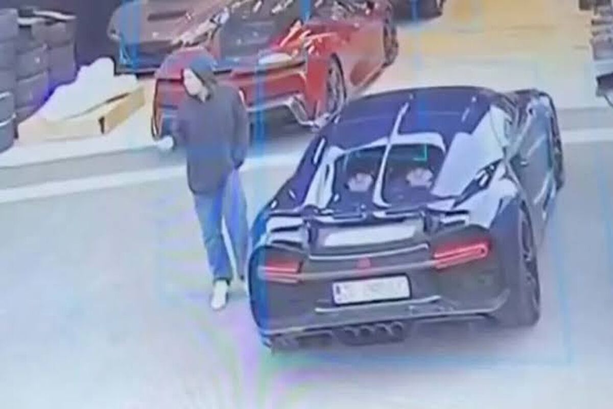 سرقت خودروی مدیرعامل بوگاتی به سناریویی طنز تبدیل شد