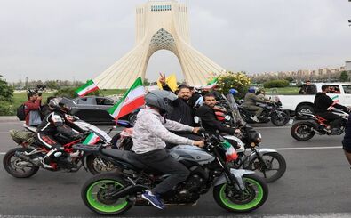 حضور بیش از ۵۰۰ موتور و خودرو در کاروان وحدت