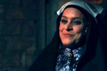  «بهجت‌الملوک» سریال بانوی عمارت در کنار همسرش/ عکس