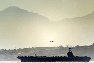 جاسوسی زیردریایی روسی از ناو جرالد فورد آمریکا برای ایران