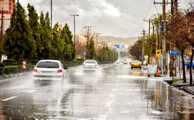 زمان بارش باران در تهران مشخص شد

