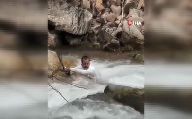 غرق شدن یک گردشگر سعودی هنگام گرفتن عکس/ ویدئو