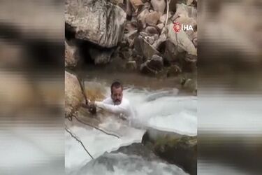 غرق شدن یک گردشگر سعودی هنگام گرفتن عکس/ ویدئو