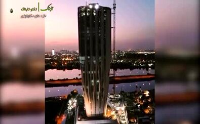 تصاویر زیباترین ساختمان مدرن عراق اثر زها حدید!
