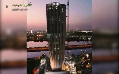 تصاویر زیباترین ساختمان مدرن عراق اثر زها حدید!
