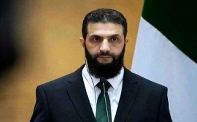 اولین تصویر از همسر جولانی در یک دیدار عمومی/ تصاویر
