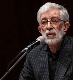 حداد عادل: جای دامادم در مراسم وداع خالی بود/ ویدئو