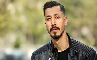 استایل بهرام افشاری در مراسم تشییع اکبر عبدی/ عکس