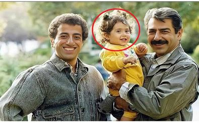 تصویری جدید از پریسا بازیگر کودک فیلم «دو نفر و نصفی»