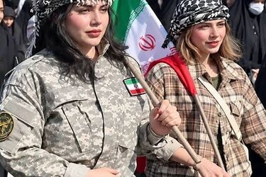 تصاویر زنان بی‌حجاب با لباس نظامی در رزمایش جانفدا/ ویدئو