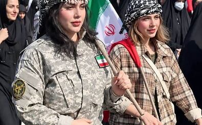 تصاویر زنان بی‌حجاب با لباس نظامی در رزمایش جانفدا/ ویدئو