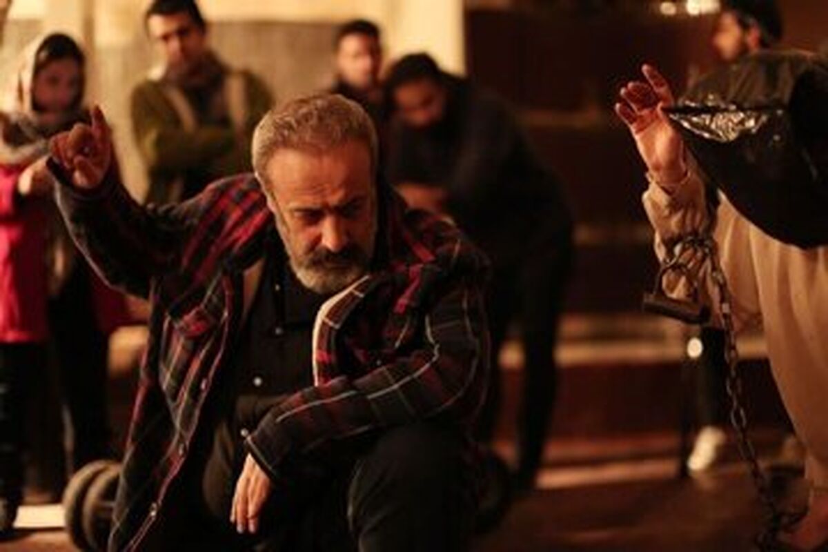 لیلا حاتمی و حمید نعمت‌الله پشت صحنه «بت»/ عکس
