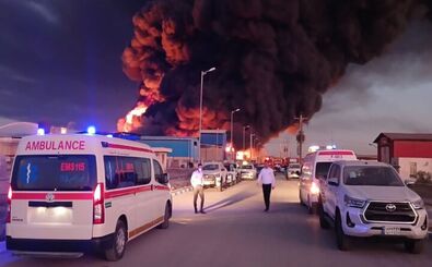 نجات ۲۴ نفر حبس شده از یک ساختمان در زعفرانیه