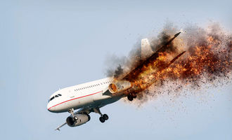 هواپیمای حامل مقامات نظامی در ترکیه سقوط کرد/ ویدئو