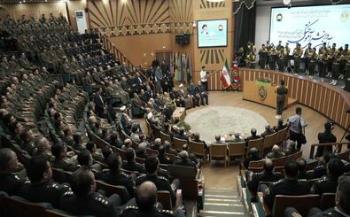 آیین دانش‌آموختگی دانشجویان دکتری و کارشناسی دافوس آجا 