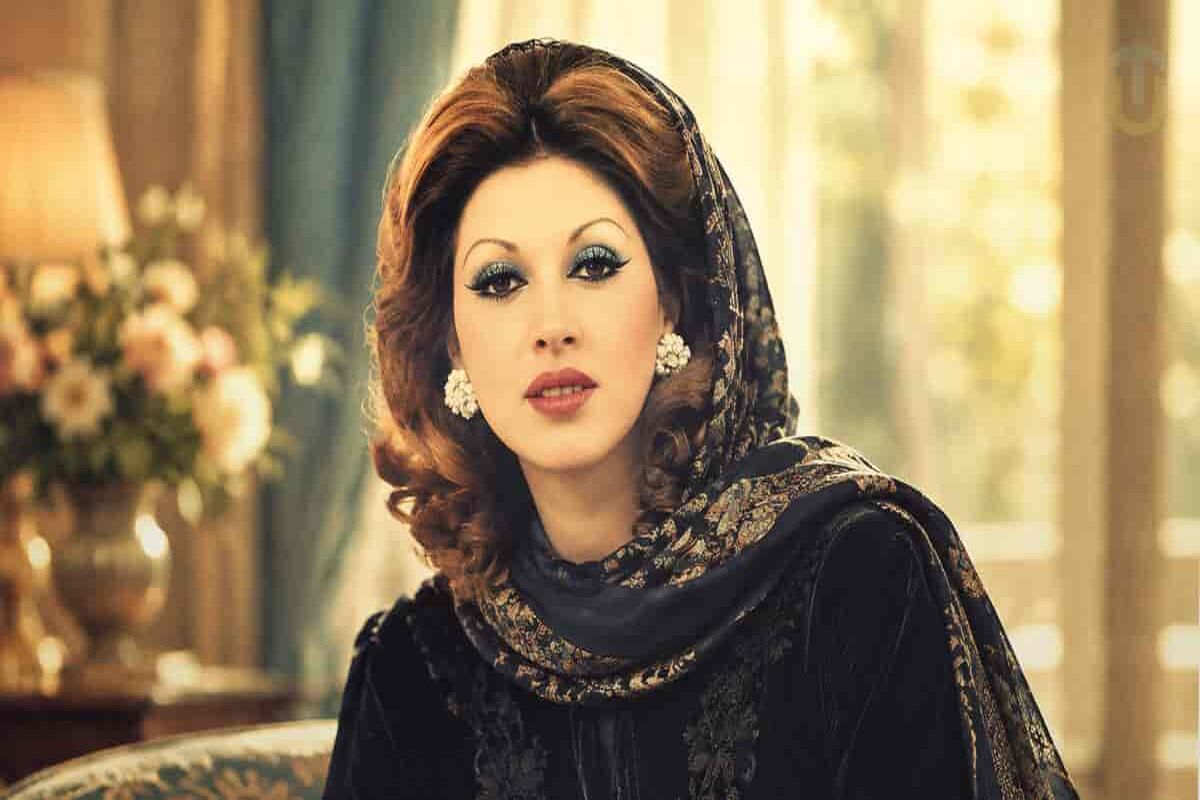 استایل مهستی در روز فوت هایده/ عکس