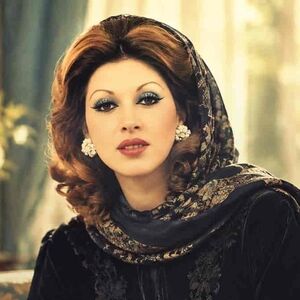 استایل مهستی در روز فوت هایده/ عکس