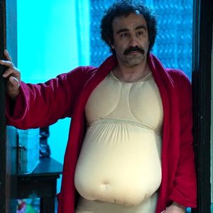 «محسن تنابنده» در 6 سالگی و در کنار پدرش/ عکس