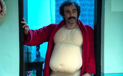 «محسن تنابنده» در 6 سالگی و در کنار پدرش/ عکس