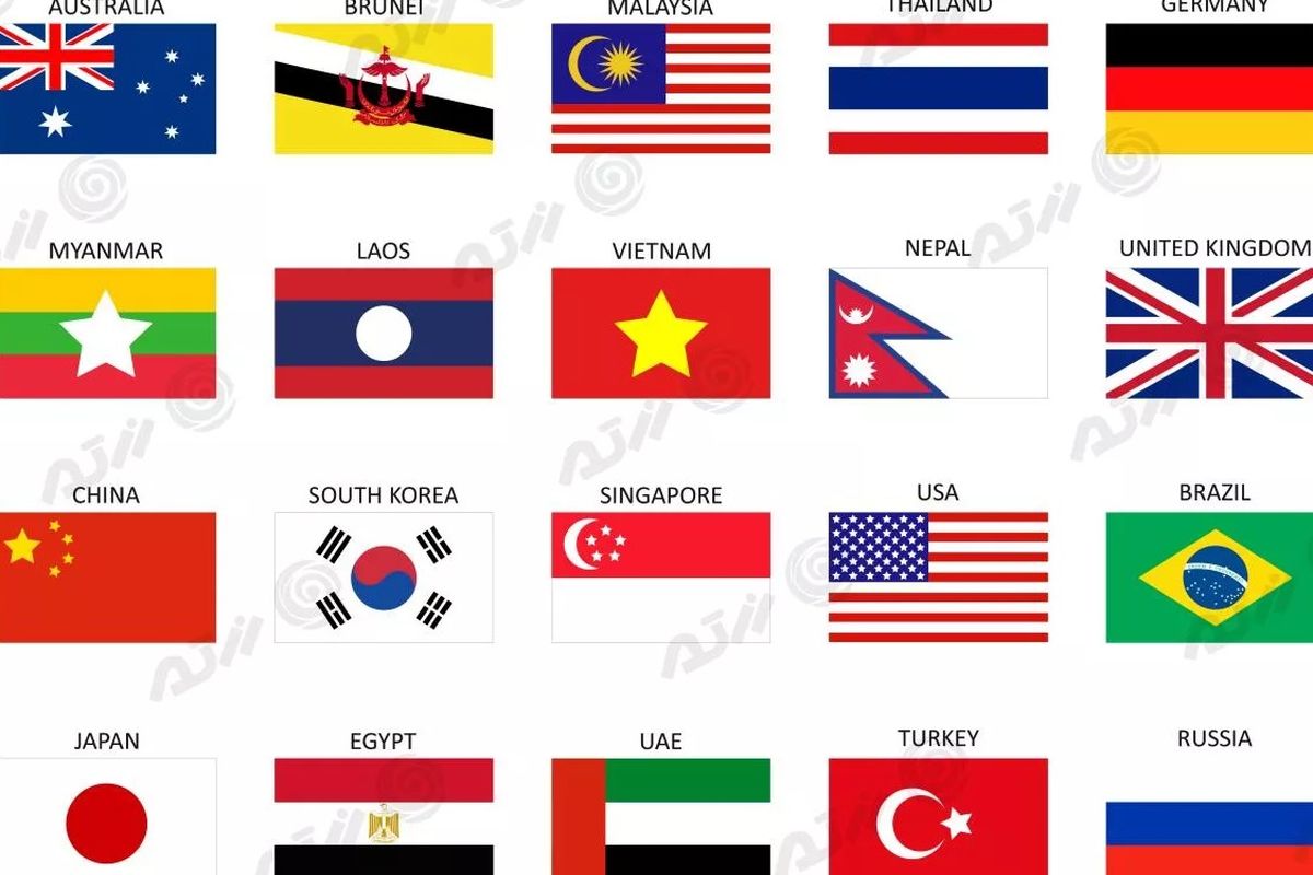 کشورها اگر انسان بودند، چه شکلی بودند؟