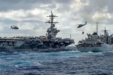 زدن ناو آمریکایی از آب خوردن هم راحت‌تر است!/ ویدئو