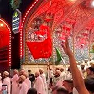 تصاویر بیرون کردن شش امامی‌ها از حرم امام حسین/ ویدئو
