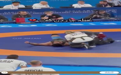 لحظات جا انداختن کتف حسن یزدانی/ ویدئو