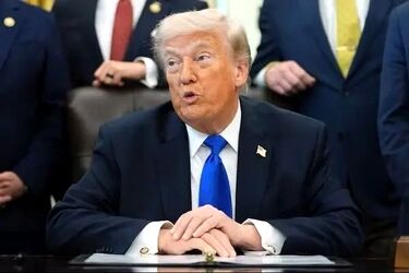 بگو و مگوی ترامپ با یک خبرنگار بر سر ایران